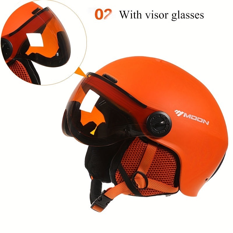 Frendorf | Hochwertiger Skihelm mit abnehmbaren Teilen – Sicher und komfortabel für Outdoor-Aktivitäten