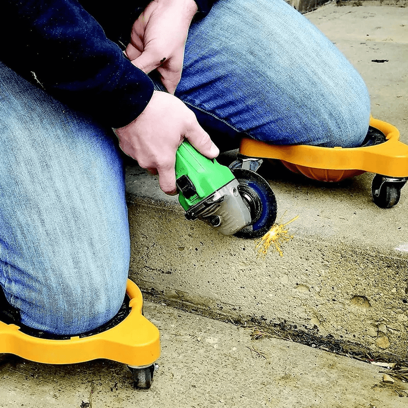 Frendorf | Boden Knie Silikonpolster mit Rädern