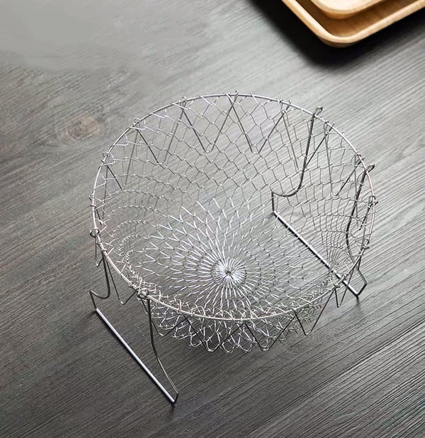 Frendorf |  Multiserve Multifunktionaler faltbarer Frittierkorb