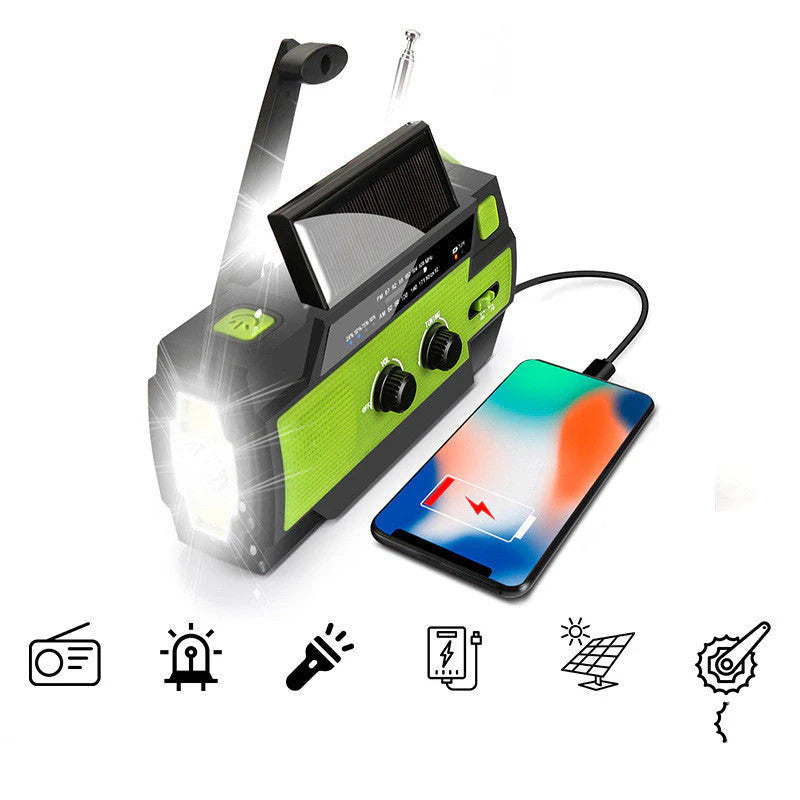 Frendorf | TerroVolt - Multifunktionales Solarradio mit Powerbank