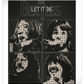 Frendorf | Let It Be Poster Musik Minimalistische Wandkunst