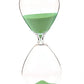 Kreative transparente Sanduhr aus Glas