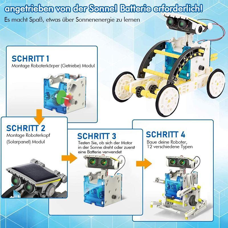 Frendorf | 13-in-1 Bildung Solarroboter-Spielzeug
