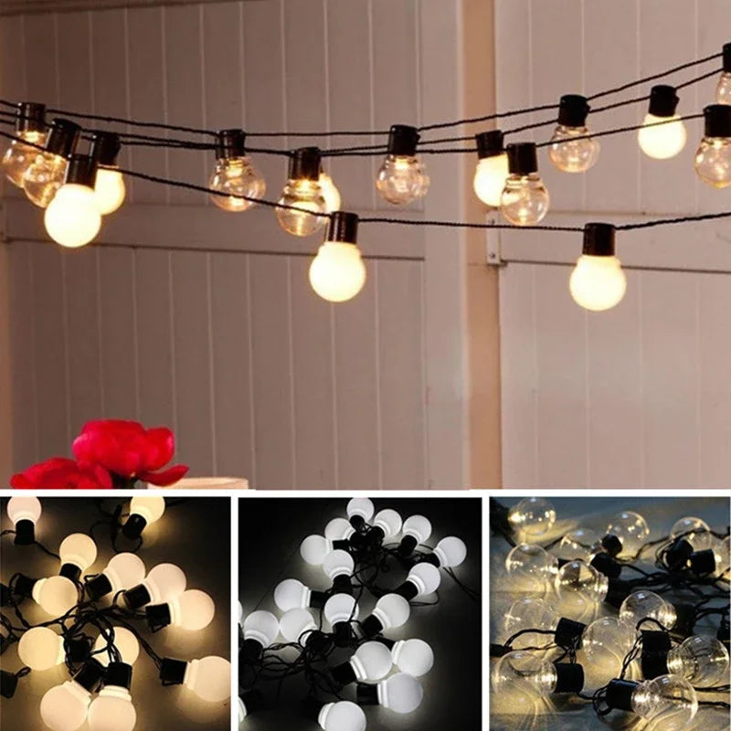 Frendorf | LED Solar-Lichterkette für Außen – Umweltfreundliche Garten- und Terrassenbeleuchtung