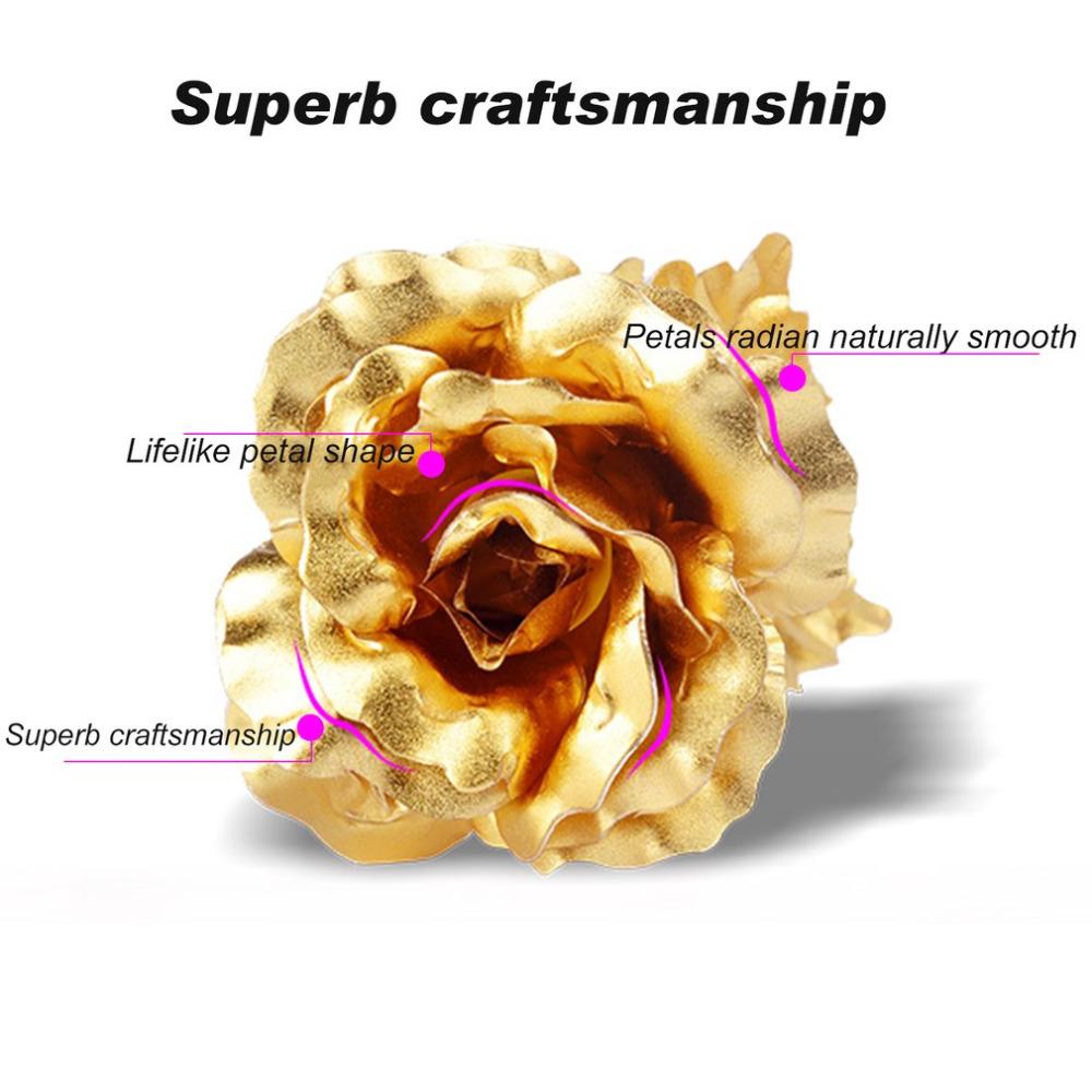 Frendorf | 24K Für Immer Goldbeschichtete Rose
