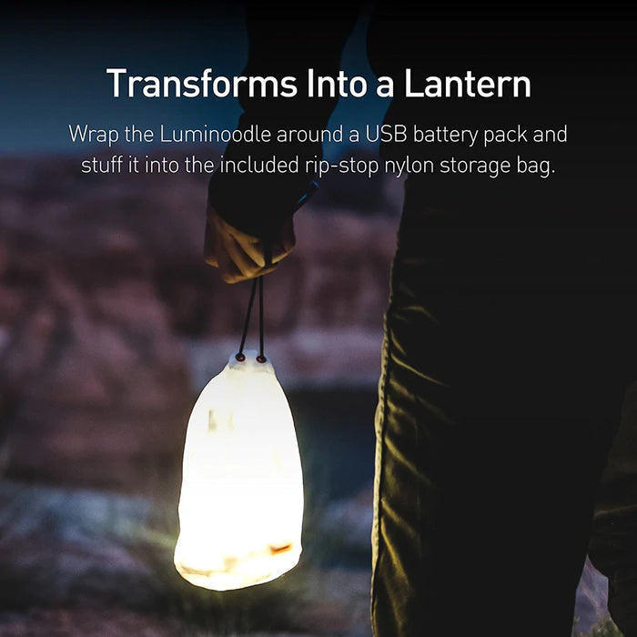 Frendorf | 5 Fuß tragbare USB LED Seillicht und Laterne