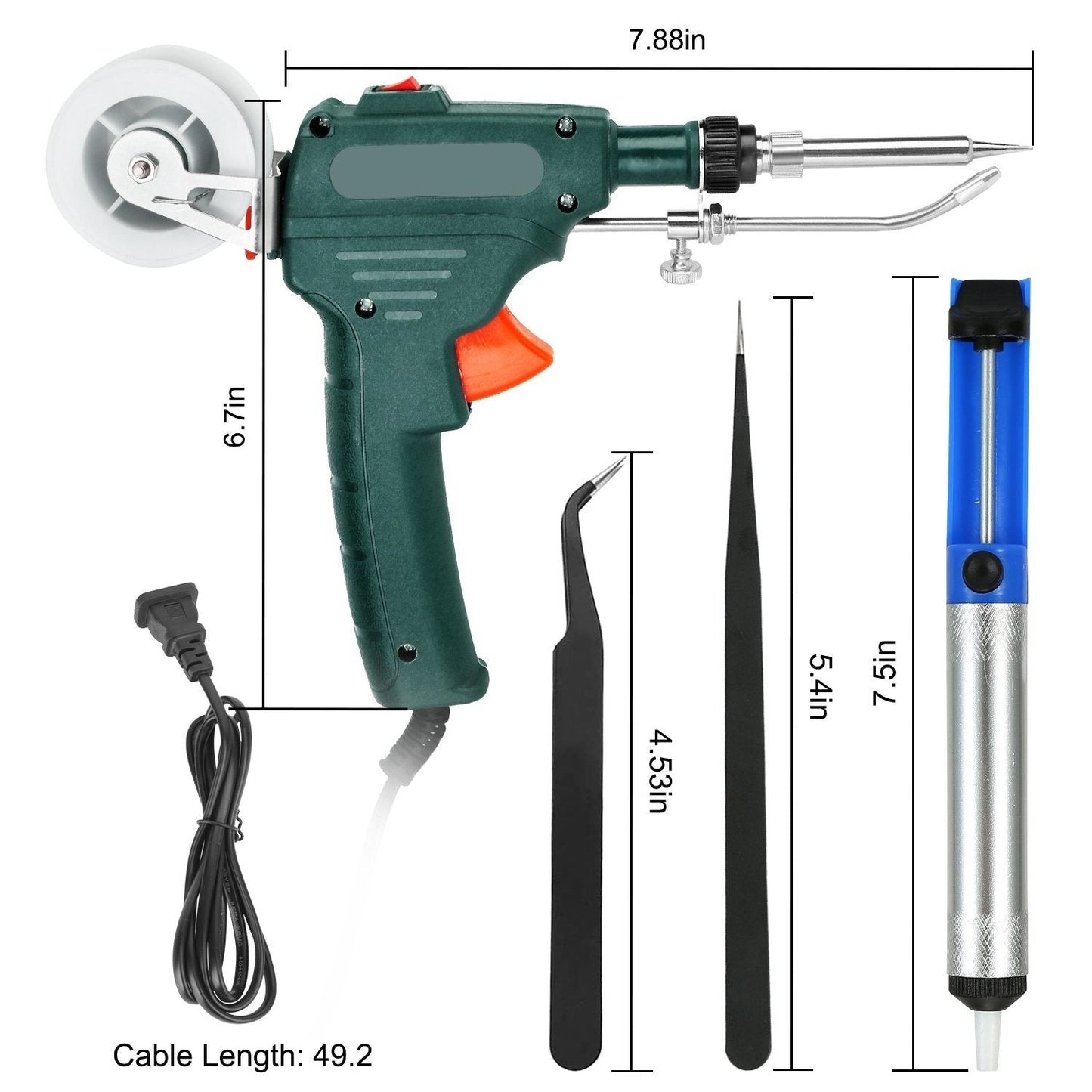 Frendorf | 5-in-1 Automatisches Handheld Lötkolben Kit