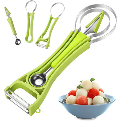 Frendorf | 5-in-1 Edelstahl Obst Schnitzwerkzeug