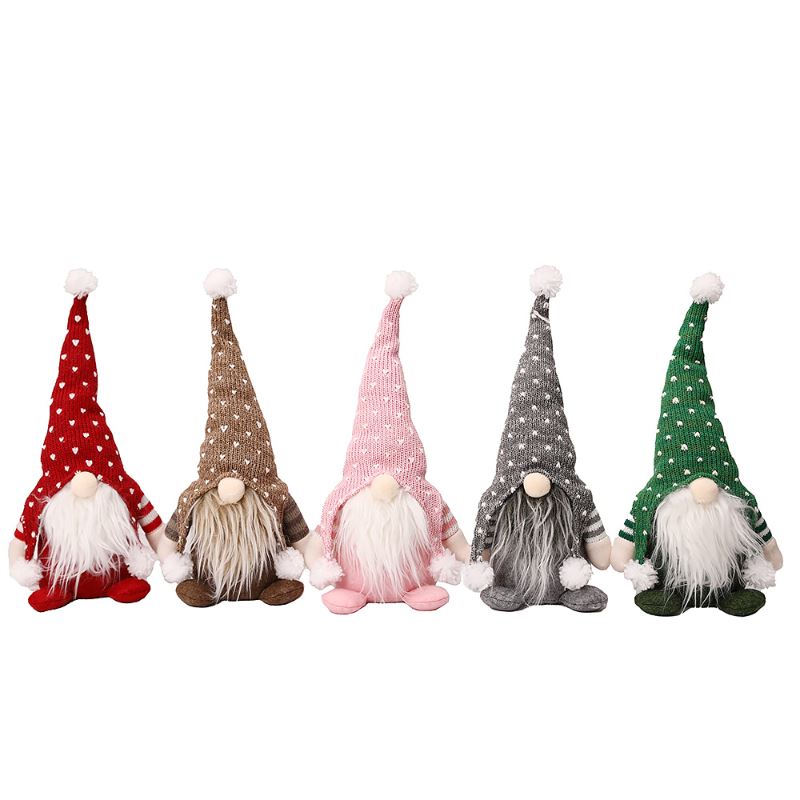 Frendorf | 5er-Pack: Weihnachtswichtel Plüschpuppe