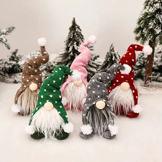 Frendorf | 5er-Pack: Weihnachtswichtel Plüschpuppe