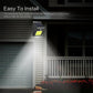 Frendorf | 5er-Pack: Outdoor 48 LED Solarlicht