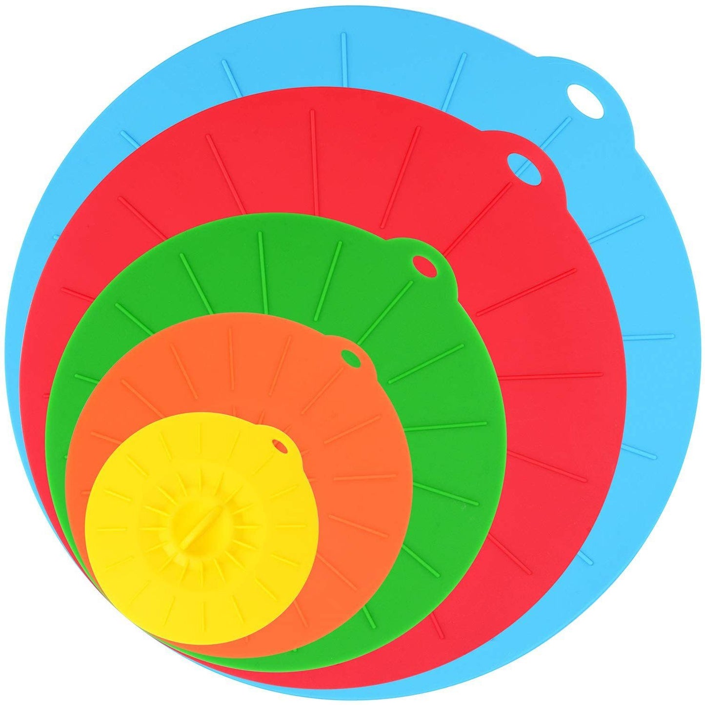 Frendorf | 5er-Pack: Silikon Lebensmitteldeckel Set