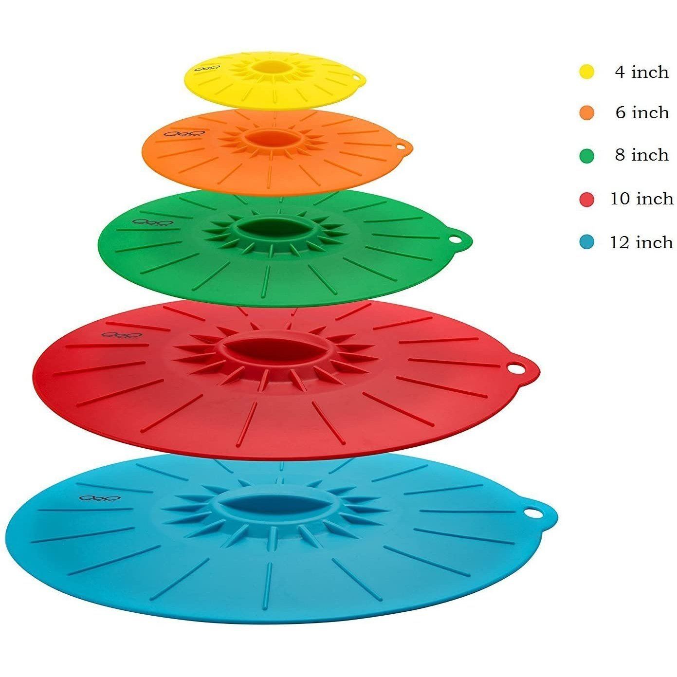 Frendorf | 5er-Pack: Silikon Lebensmitteldeckel Set