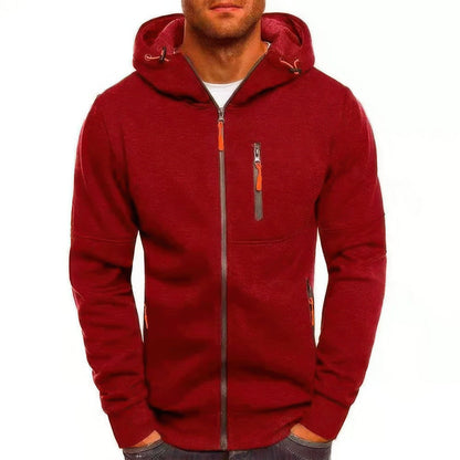 Frendorf | Bequeme Herren Hoodie Weste mit Reißverschluss