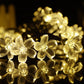 Frendorf | 50 LED Feenblumen Solar Lichterkette