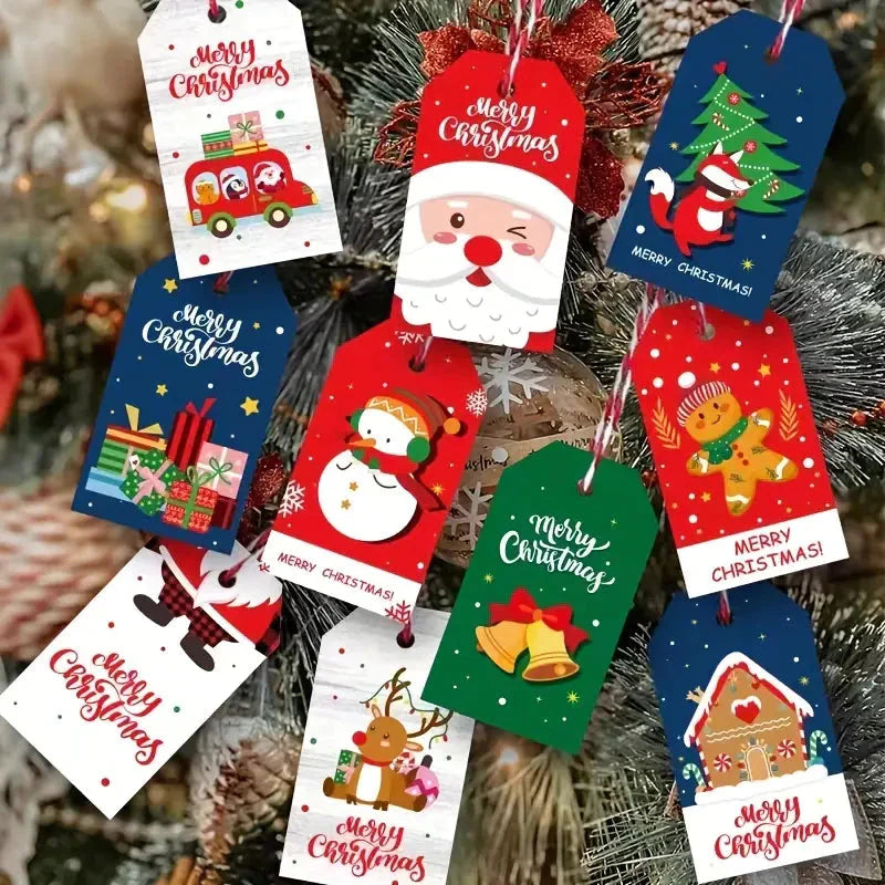 Frendorf | 50-Stücke: Weihnachtsgeschenkbox Dekorationstag