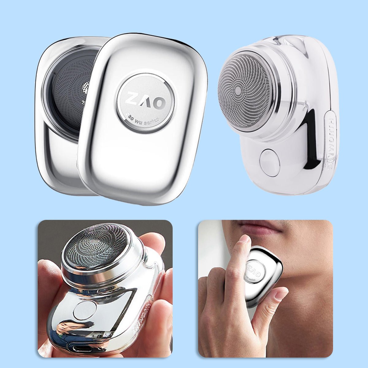 Frendorf | Mini Shaver️ Eine gründliche Rasur, wo immer Sie sind!