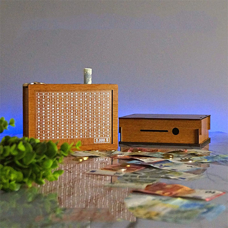 Frendorf | SaveSmart - Holzdisplay Sparziel Spardose