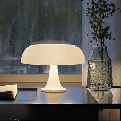 Klassische Pilztischlampe - Modernes Bauhaus Kunstdesign für Schlafzimmer und Dekoration