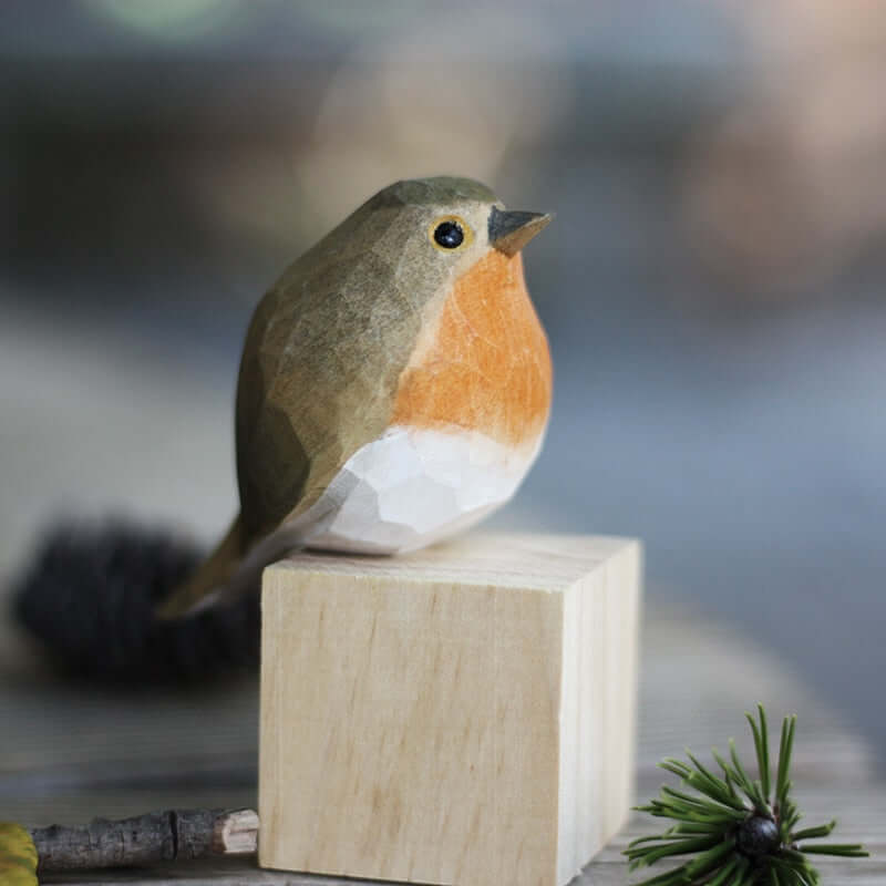 Frendorf | Holzvögel Deko Figur Vögel Skulptur