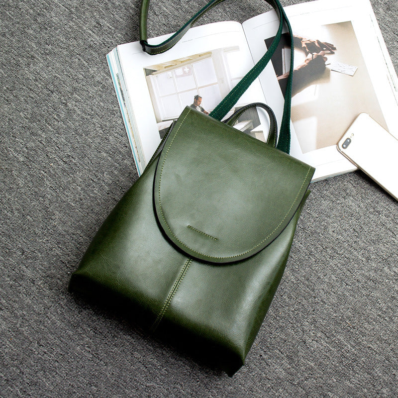 Frendorf | Trendiger Leder Rucksack für Frauen - Stilvoll, Vielseitig & Nachhaltig