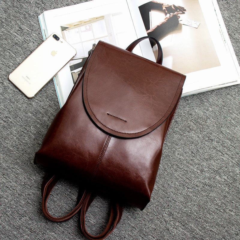 Frendorf | Trendiger Leder Rucksack für Frauen - Stilvoll, Vielseitig & Nachhaltig
