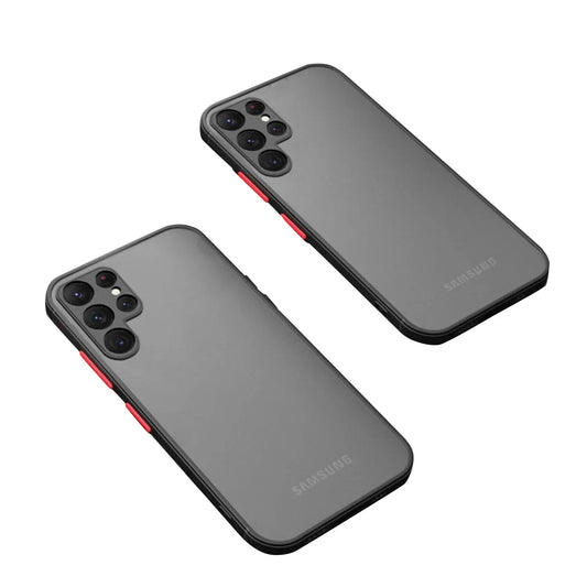 Frendorf | Matte Hülle Stoßfeste Schutz für Samsung