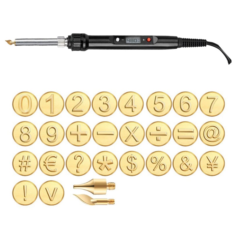 Frendorf | 26 Letters Kupferform —DIY Holzbrand-/Schnitzset