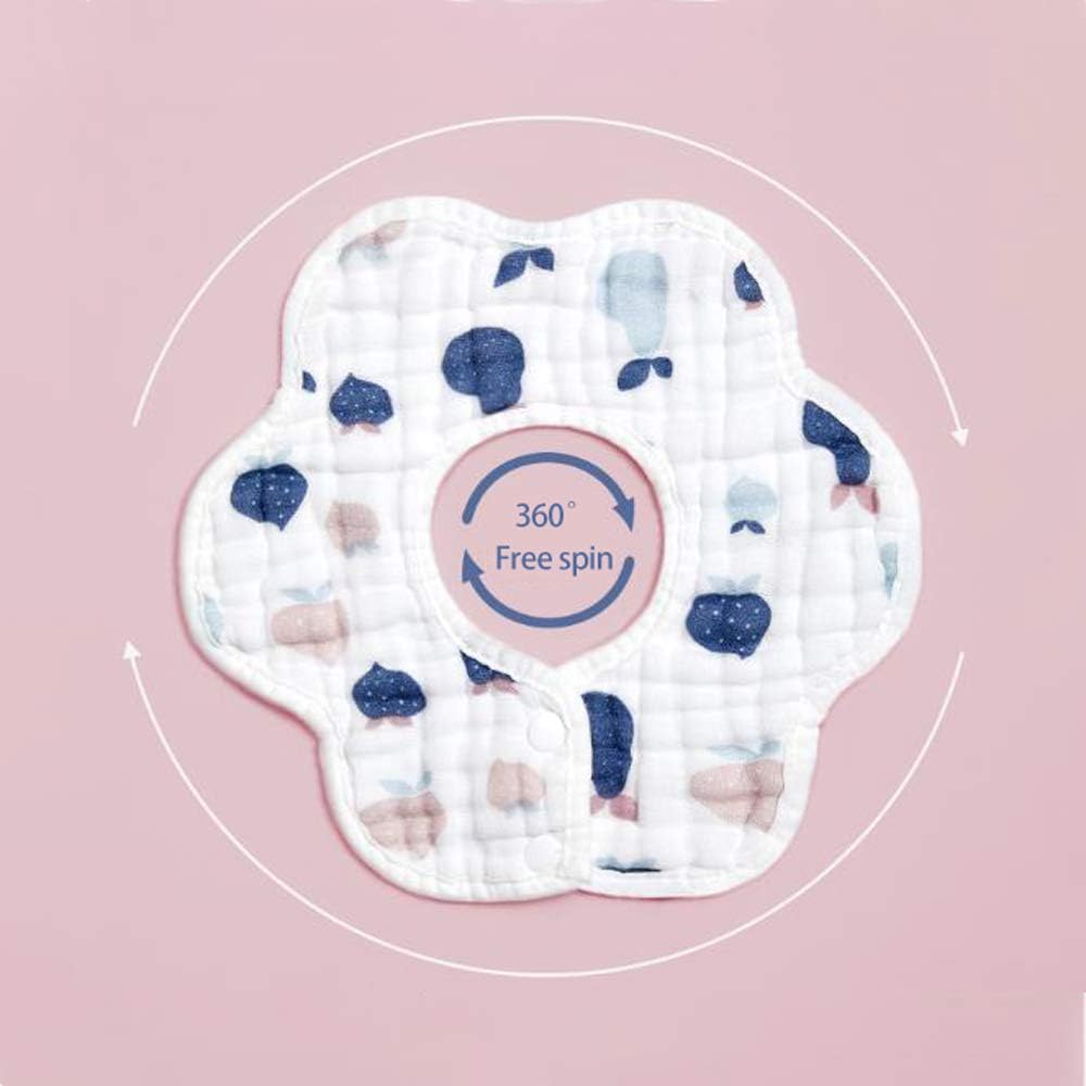 Frendorf | Baby Lätzchen aus Musselin – Weiche Spucktücher mit süßen Motiven