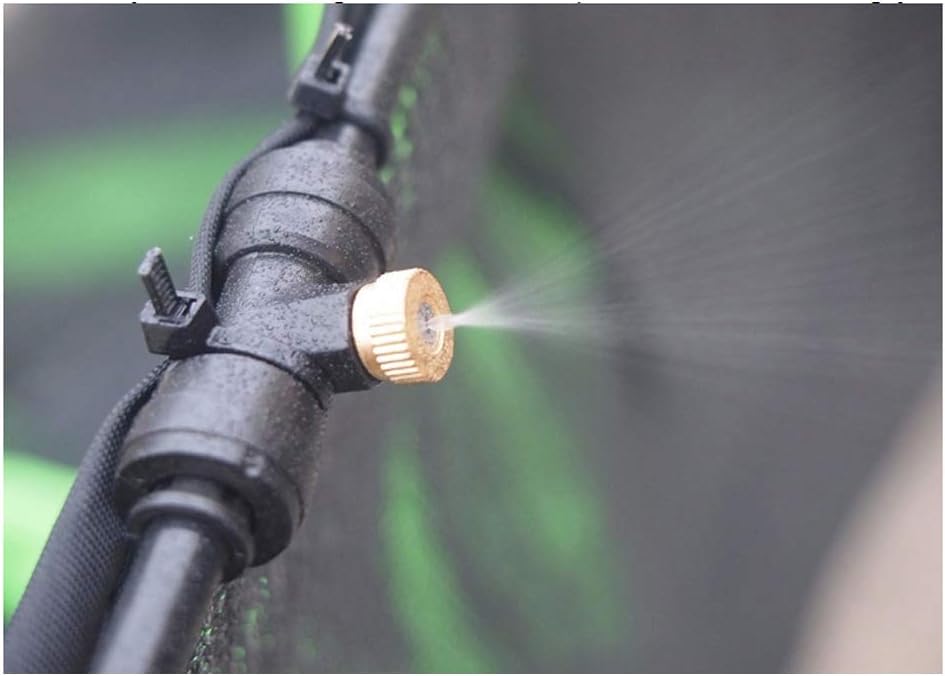 Frendorf | Bewässerungssystem für den Garten – Tropfbewässerung Kit mit Einstellbarem Sprühkopf und Zubehör