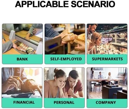 Frendorf | Automatischer Geldzähler mit UV-Erkennung & LED-Anzeige – NoteScan