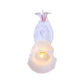 Frendorf | 1 Licht Florale Wandlampe Wandbeleuchtung Pastoral Weiß Metall Wandmontierte Beleuchtung für Wohnzimmer