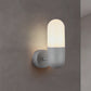 Frendorf | Kapsule Metalen Wandlamp Postmodern 1 Licht Zwart/Grijs/Wit Wandgemonteerde Lamp voor Slaapkamer
