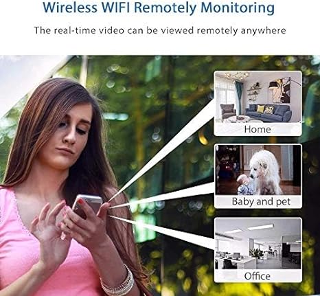 Frendorf | Drahtlose 1080P WiFi Sicherheitskamera - Schützen Sie Ihr Zuhause