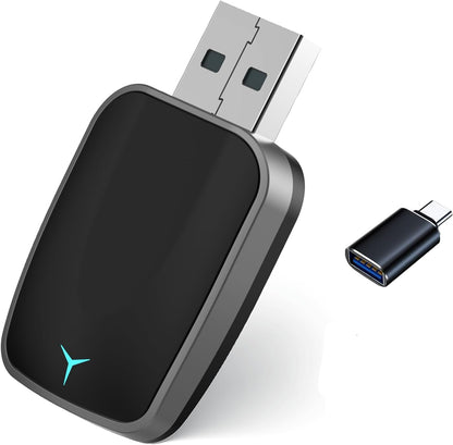 Frendorf | Mini Wireless CarPlay Adapter mit Dualbandverbindung und kompakt Design – Novaro