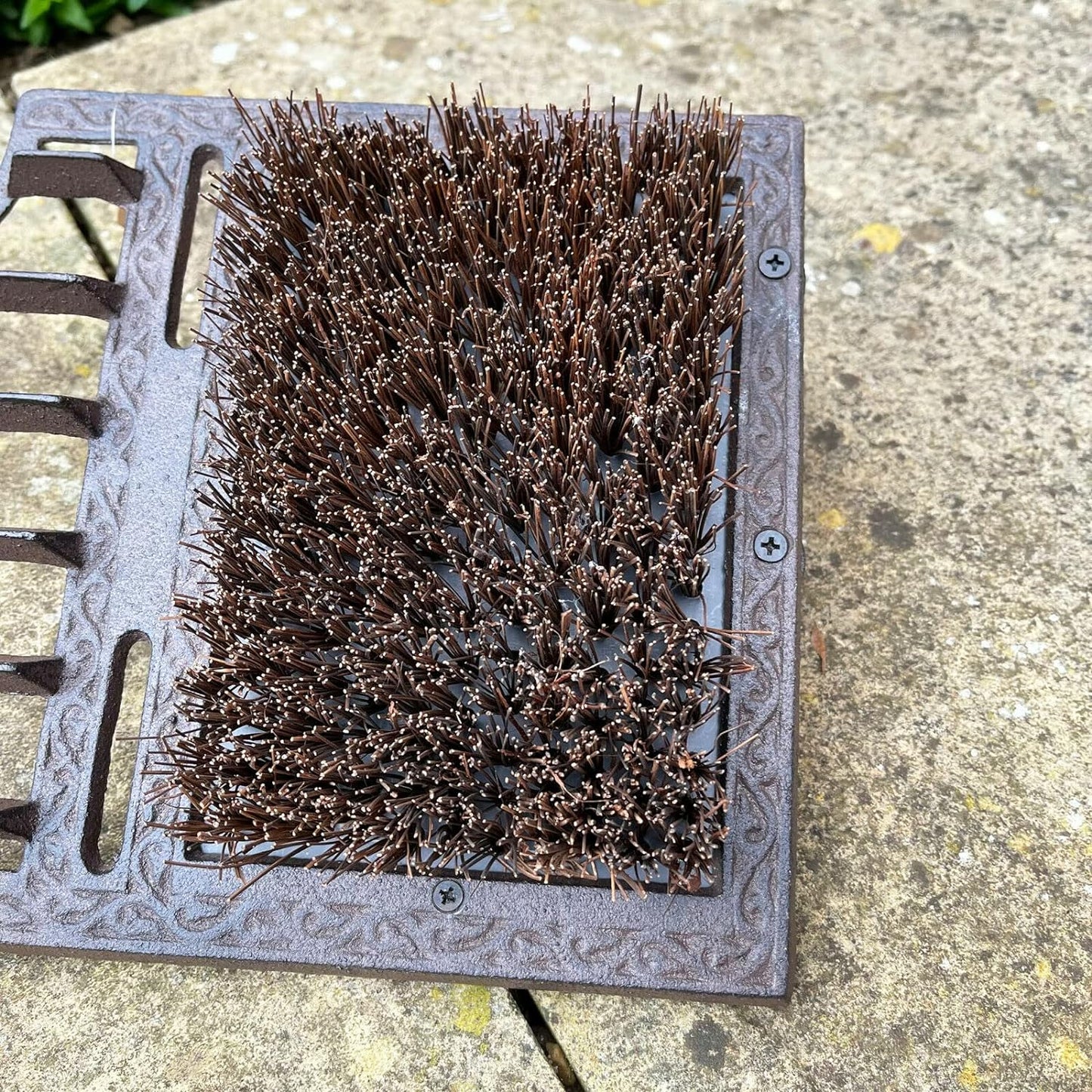 Cast Iron Boot Jack, Scraper And Grate