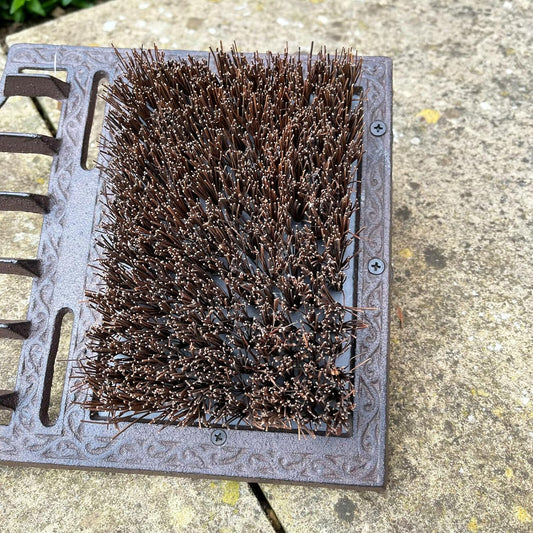 Cast Iron Boot Jack, Scraper And Grate