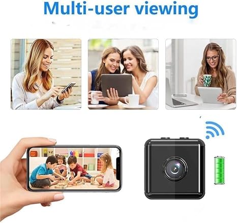 Frendorf | Drahtlose 1080P WiFi Sicherheitskamera - Schützen Sie Ihr Zuhause