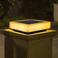 Frendorf | SolarNova Flache LED-Solarlampe | Energieeffizient | Außenbeleuchtung | Garten & Terrasse