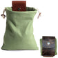 Frendorf | Dimoohome™ Leder- und Canvas-Buschcraft-Tasche