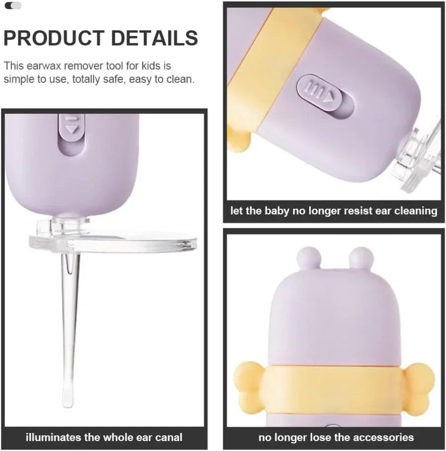 Frendorf |  EarScope – Sanftes Ohrenschmalz-Entfernungsset für Kinder