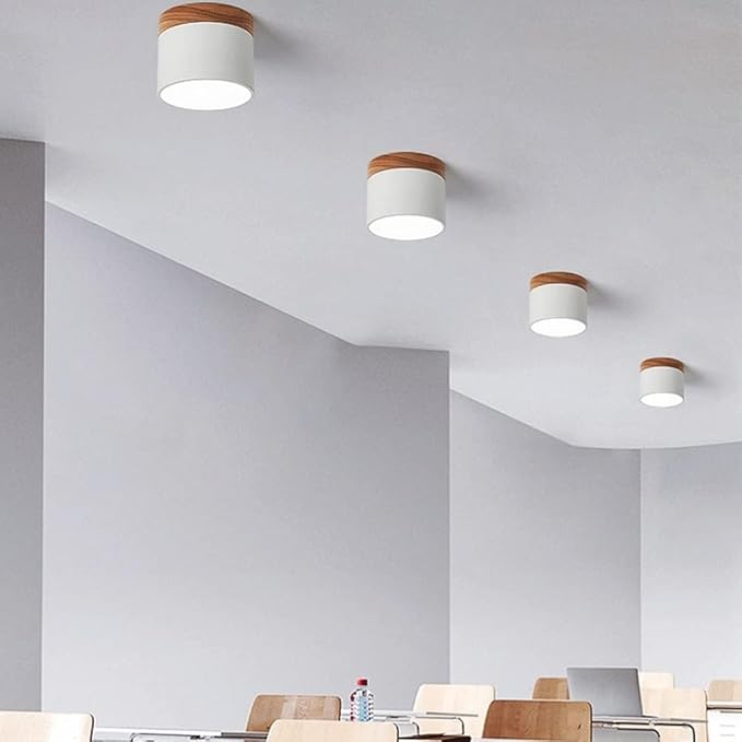 Skandinavische LED Deckenleuchte für einen schlanken Look