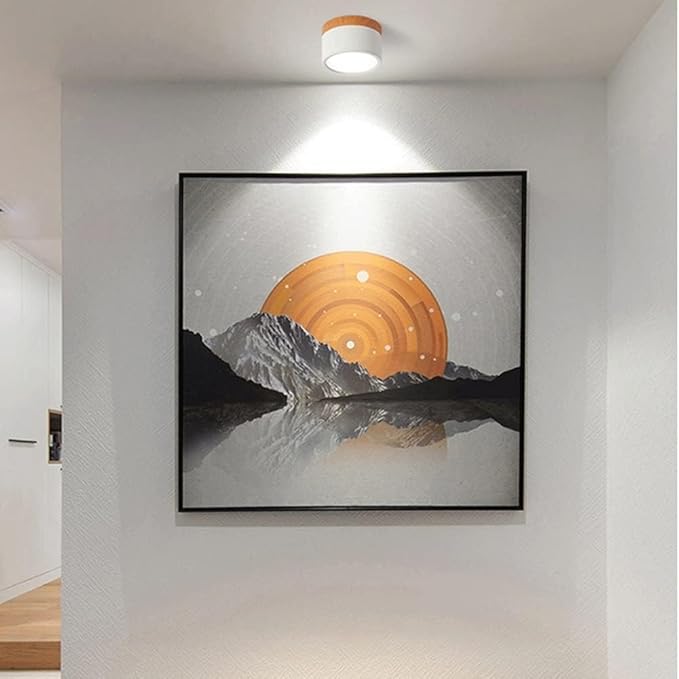 Skandinavische LED Deckenleuchte für einen schlanken Look
