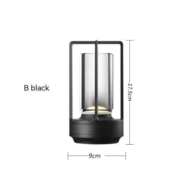 Frendorf | Luminor | USB Tischlampe | Gemütliche Beleuchtung | Kabelloses Laden