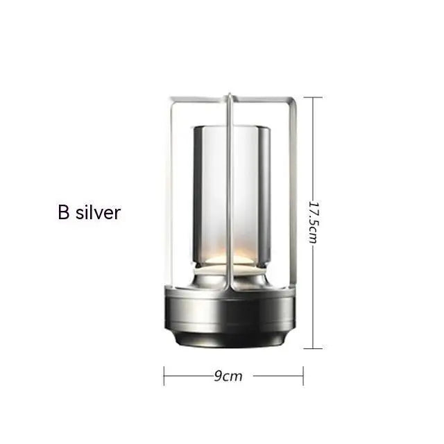 Frendorf | Luminor | USB Tischlampe | Gemütliche Beleuchtung | Kabelloses Laden