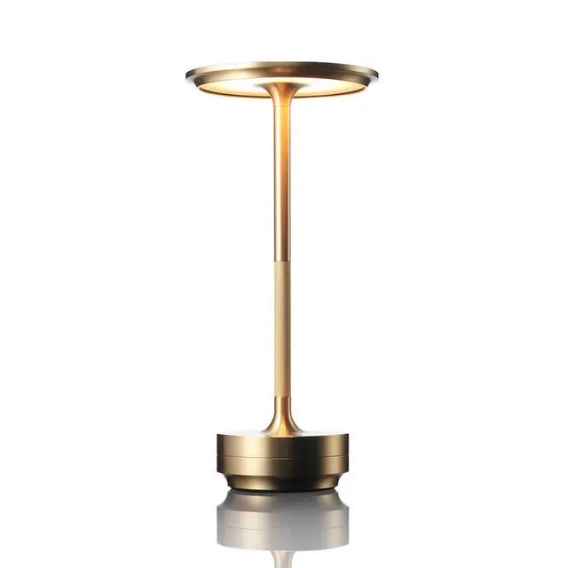 Frendorf | Luminor | USB Tischlampe | Gemütliche Beleuchtung | Kabelloses Laden