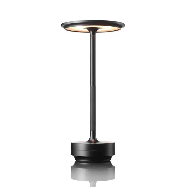 Frendorf | Luminor | USB Tischlampe | Gemütliche Beleuchtung | Kabelloses Laden