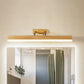Frendorf | Lineare Vanity Light Zeitgenössische Holz Led Beige Wandmontierte Vanity Lampe in Weiß/Warmlicht, 16"/23,5"/31,5" Breit