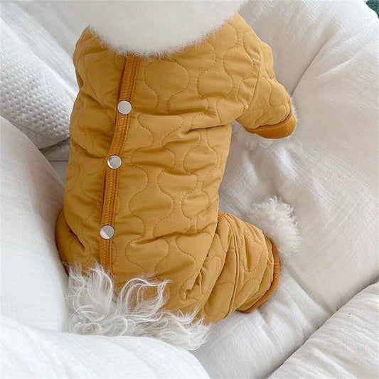 Gemütliche gesteppten Hundepyjamas - Ultimativer Komfort für kalte Nächte