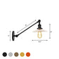Frendorf | Klar gerilltes Glas Bronze/Messing/Kupfer Wand montierte Lampe Schale 1 Licht Vintage Beleuchtung Leuchte, 8"/12" L Arm